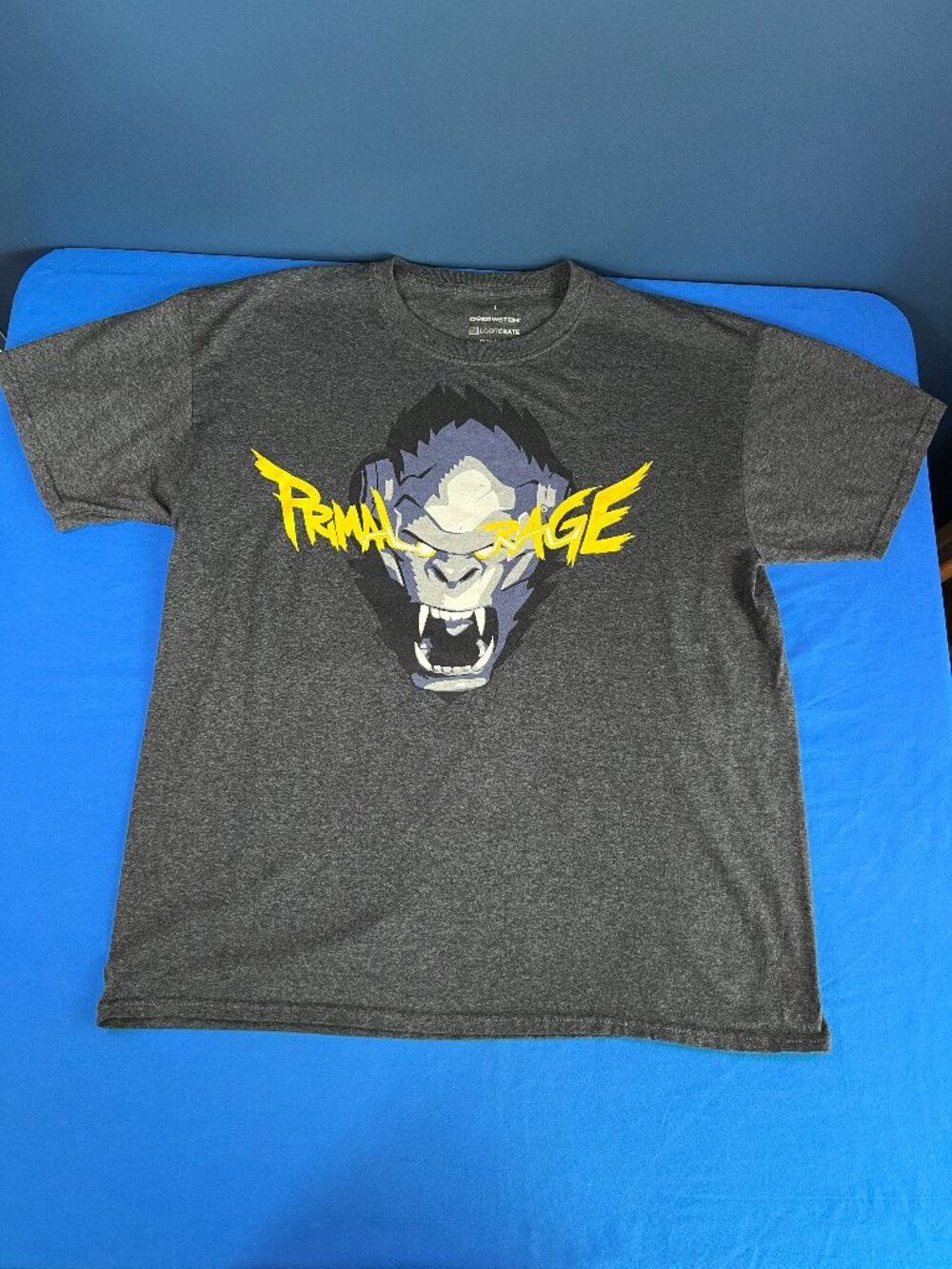 Loot Crate Exclusive Winston from Overwatch Primal Rage T-Shirt Size Large